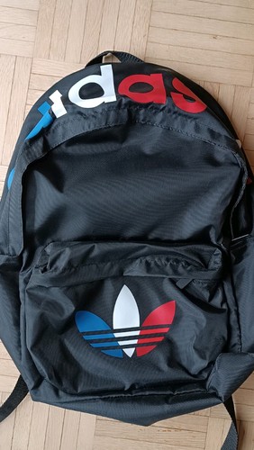 Schwarzer adidas trefoil retro - trefoil,